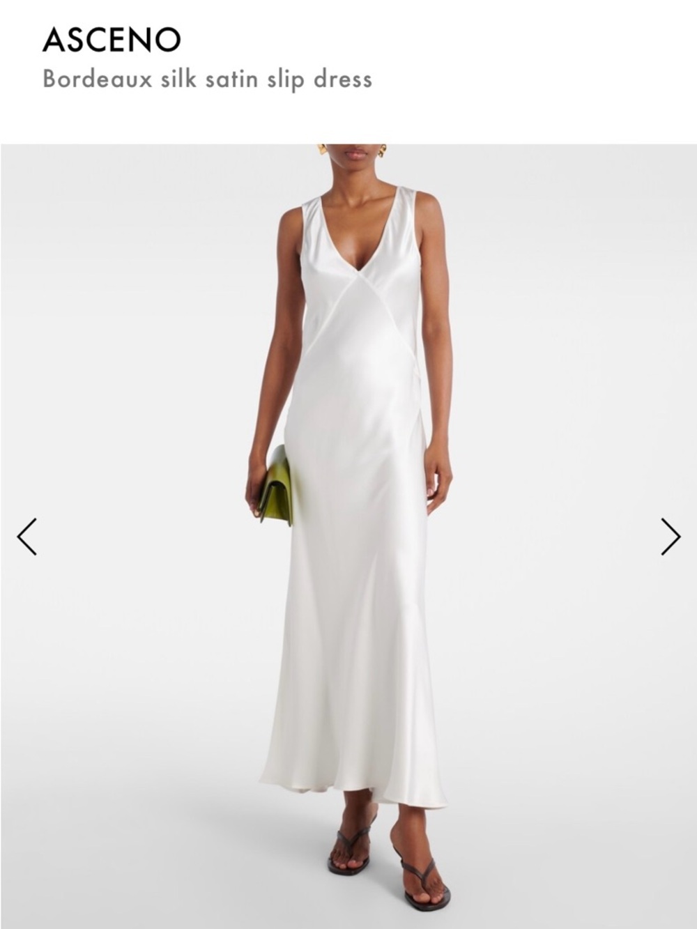 NWT Asceno Silk Dress